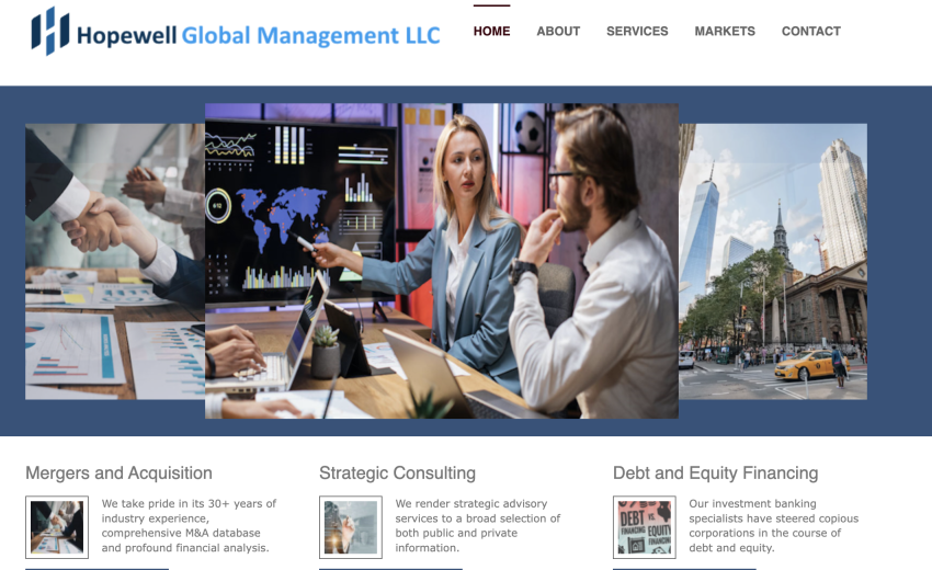 Hopewellglobalmanagementllc.com Exposed
